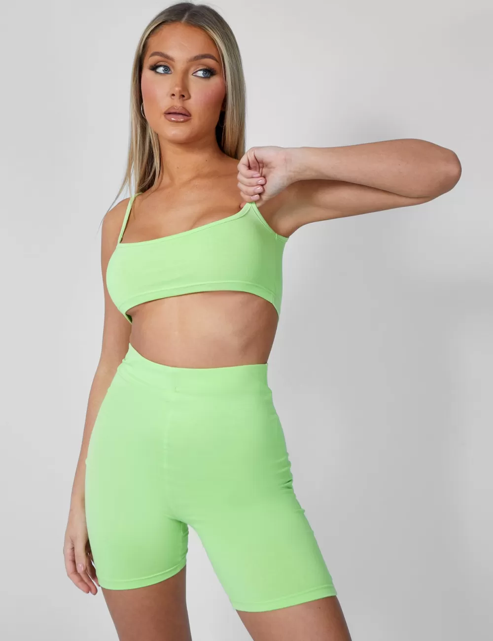 Online Public Desire Cycling Short Lime Green