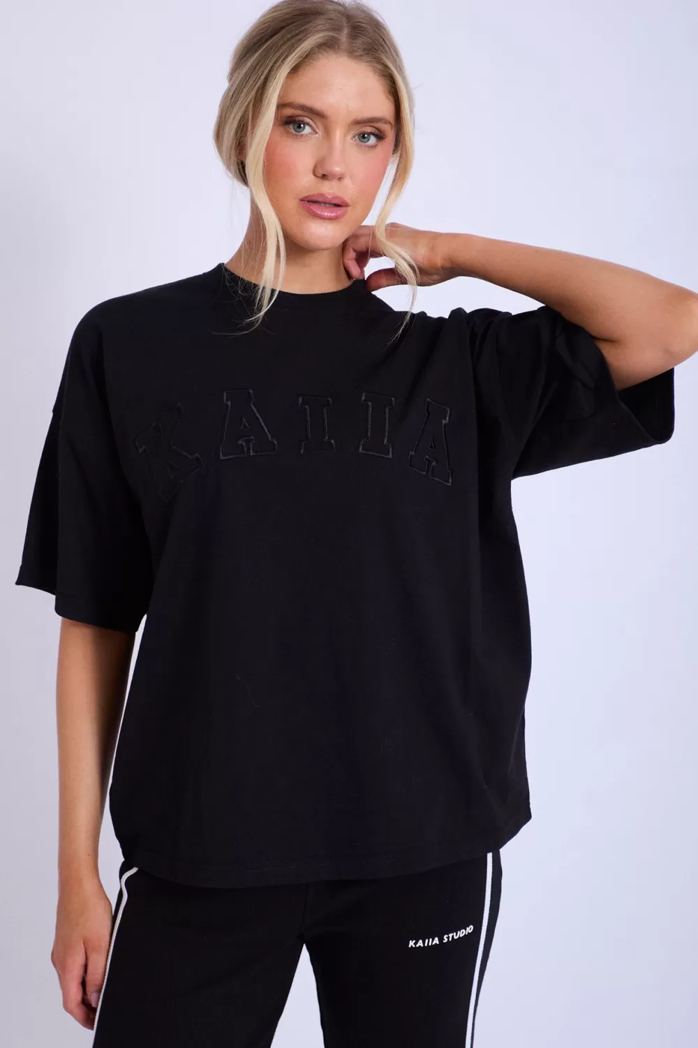 Best Public Desire Kaiia Oversized T-shirt Black