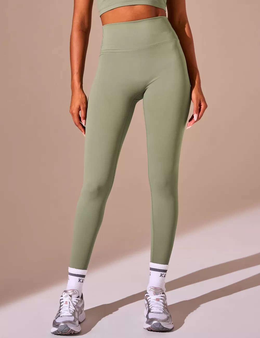 Flash Sale Public Desire Kaiia Sculpt Leggings Khaki