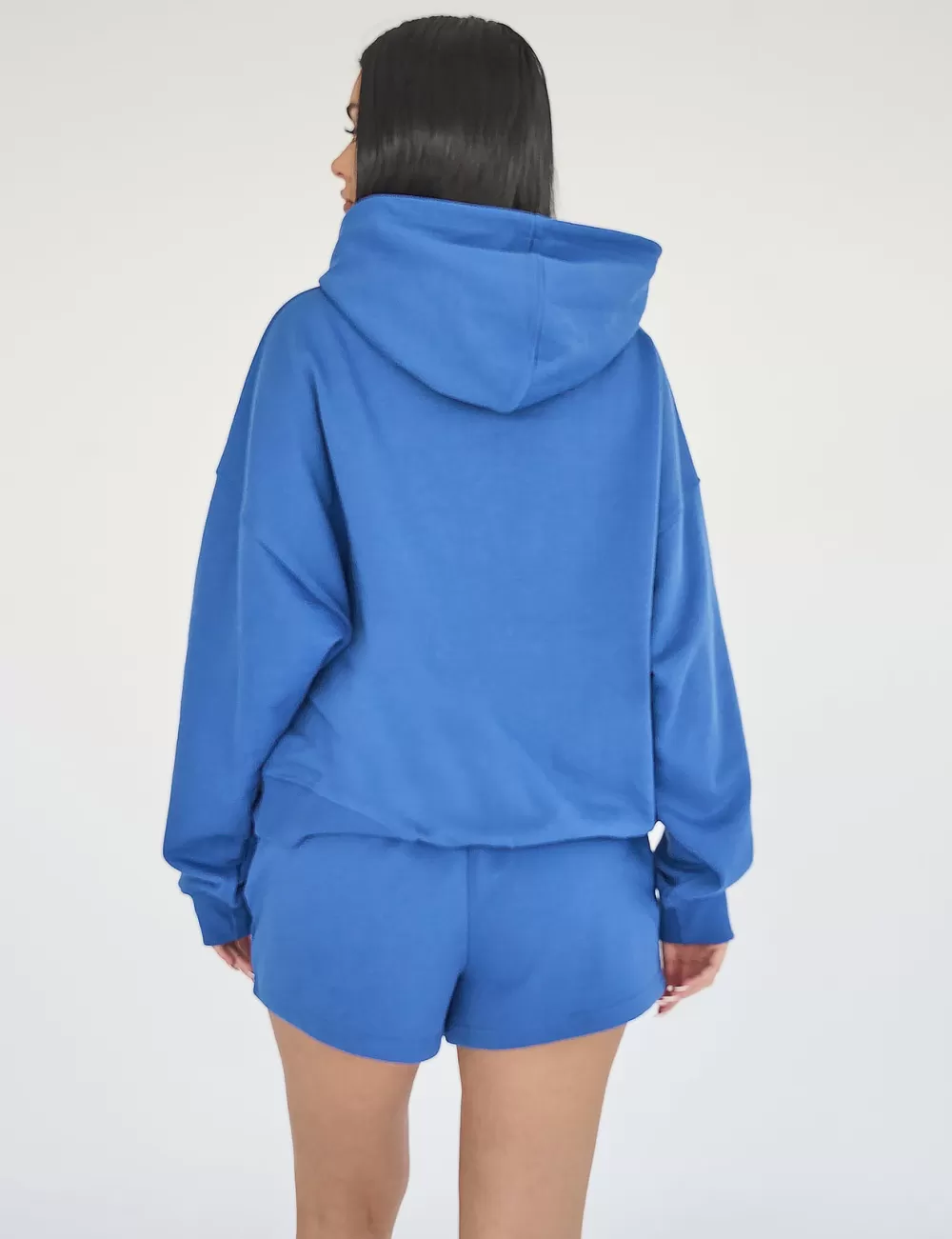 Clearance Public Desire Kaiia Studio Bubble Logo Oversized Hoodie Blue