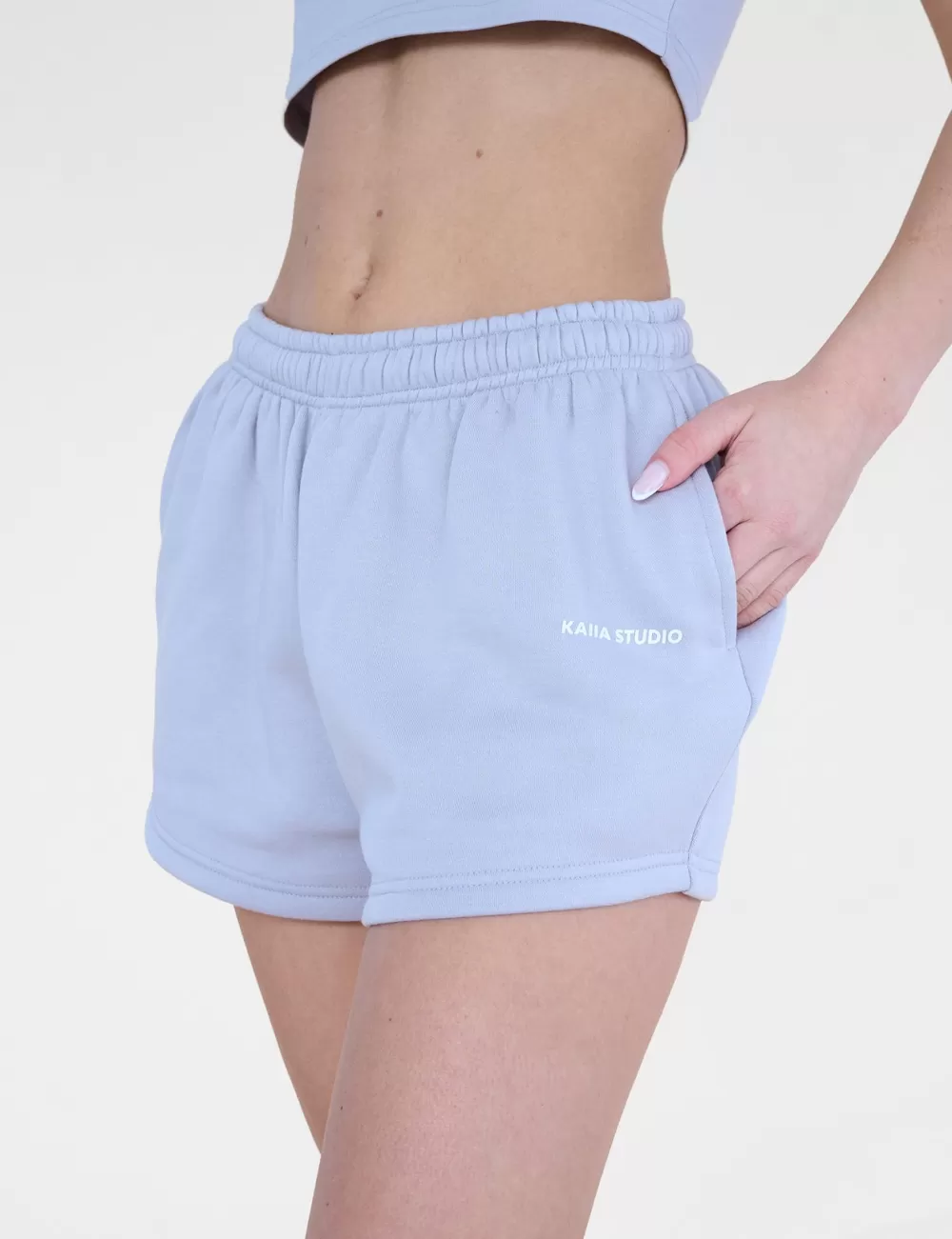 Fashion Public Desire Kaiia Studio Mini Sweat Shorts Grey