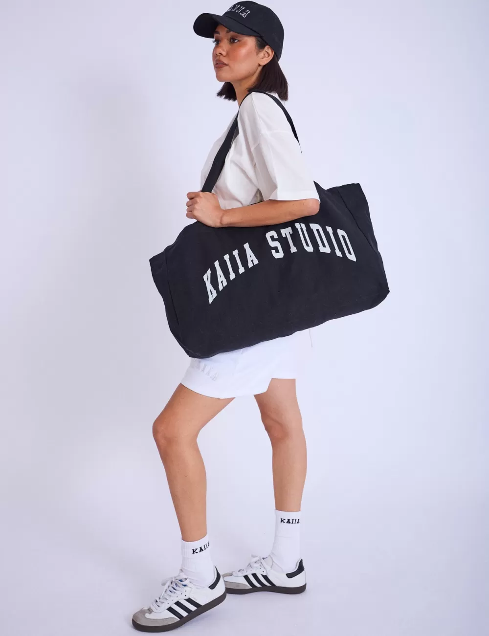 Outlet Public Desire Kaiia Studio Tote Bag Black & White Black_white